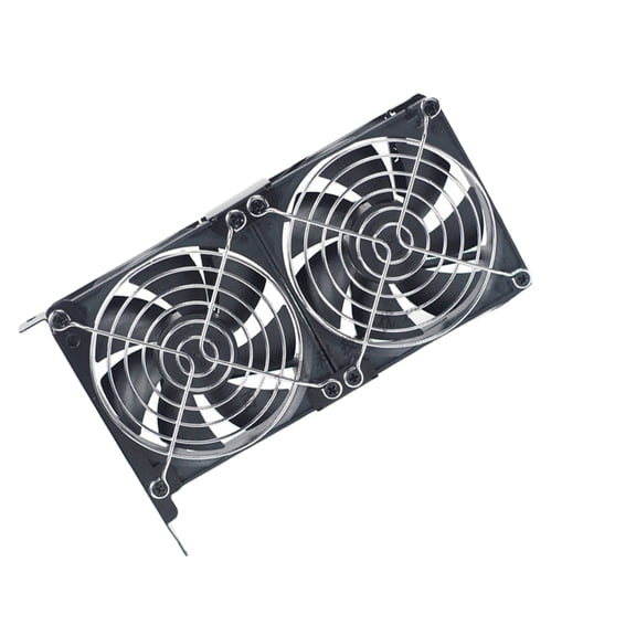 Quiet Fan Graphics Card Fan VGA Coolers for Graphics Cards to Enhances Cooling Efficiency &Longevity Solid Metal Grills