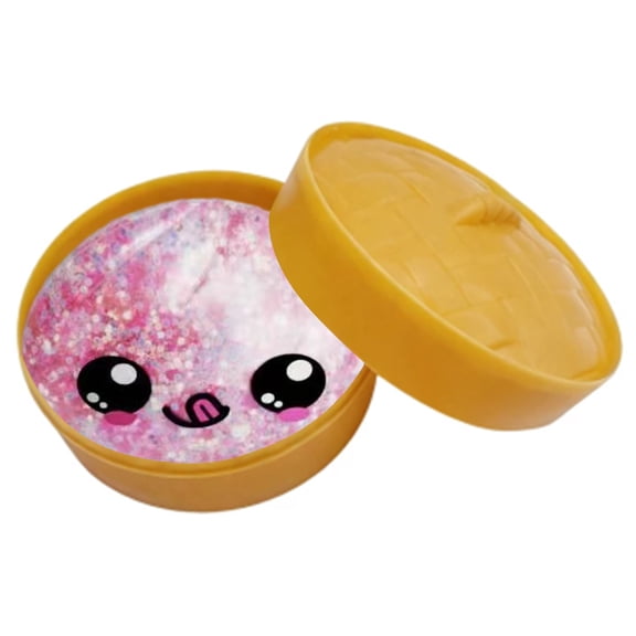 Quiet Fidget toys, Stress Cubes Squishy, Squishy Stress Ball, Pink Party Favors, Gold Party Favors, Classroom Rewards, Pink Sparkles, Gold Steamer Case, 1 Pc