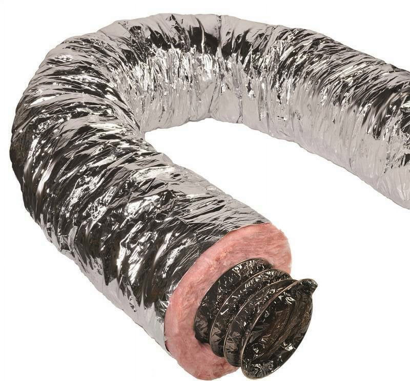 Quiet Flex Silver/Grey Flex 14", 25' L Insulated Flexible Ducting