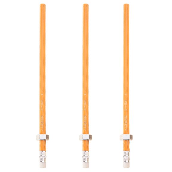 Quiet Focusing Aid Wooden Threaded Pencil With Rotating Nut Stress Relief Sensory Toy For Students Homework Writing Tool