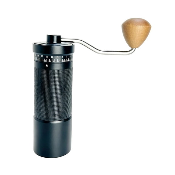 Professional Grades Manual Coffee Grinder With Wooden Handle Hand Cranked Coffee Mill For Travel Offices