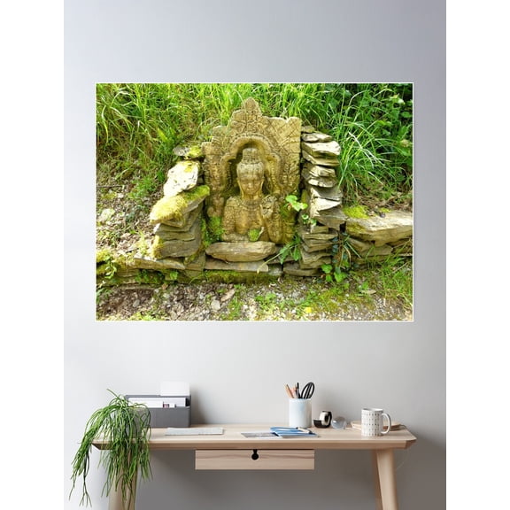 Quiet In Nature Poster Wall Art, Modern Wall Decor For Living Room Bedroom, 12x18 UNFRAMED