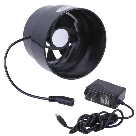 Quiet Inline Duct Fan 9.7cm Ventilation Exhaust Boosters with High Airflows Exhaust Fan for Kitchens Quiet Operate