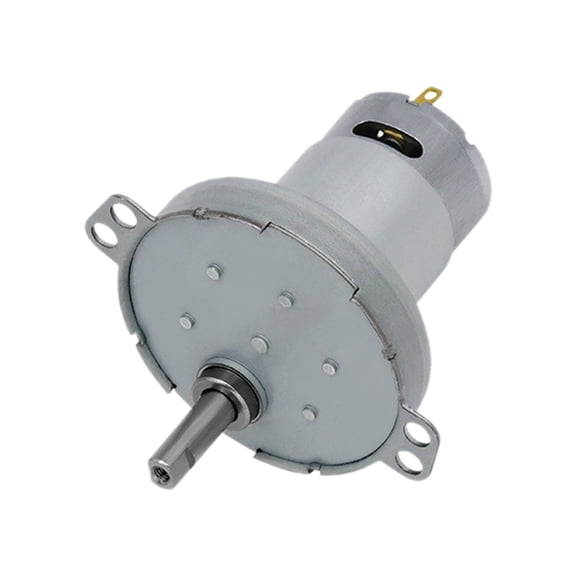 Quiet JS50 Gear Motor Metal External Reduction Gear Box for Limited Space Suitable for Students, Renters