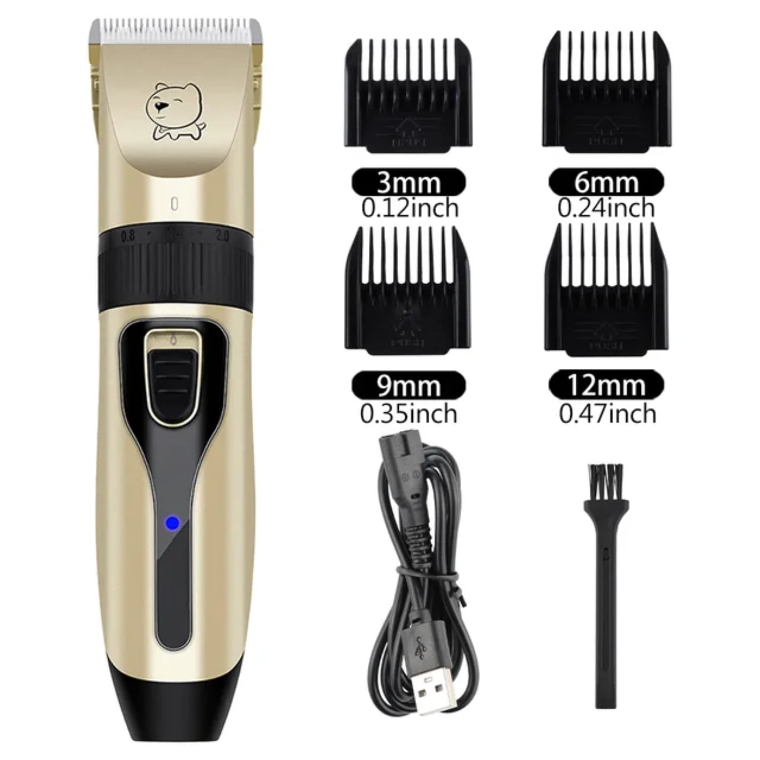 Quiet LowNoise Dog Grooming Trimmer Professional Electrical Hair