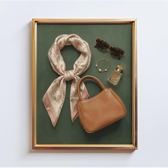 Quiet Luxury Still Life Accessories Wall Art Home Decor Unframed Paper Print