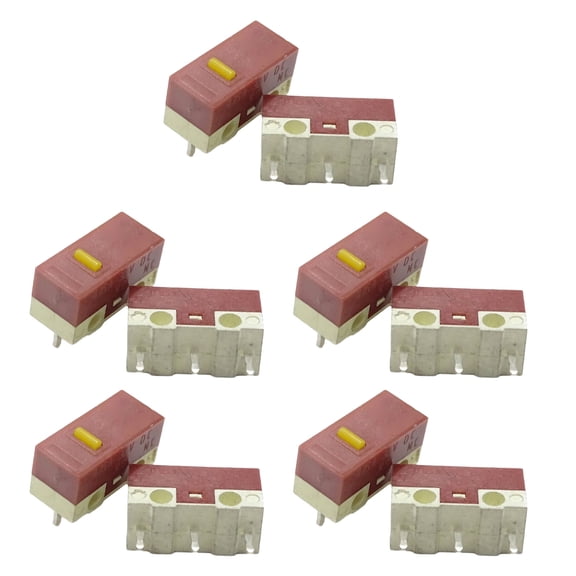 Quiet Microswitch 10 Million Clicks High Durability for Offices Libraries Quiet Environment Peaceful Clicking
