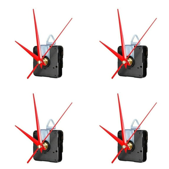Quiet Move Second Clock Motor Plastic Shell For DIY Crafting 4Sets