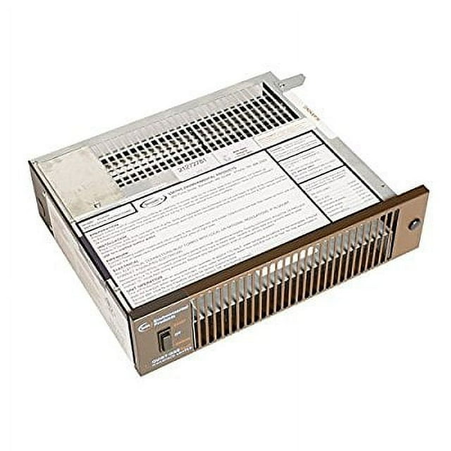 QuietOne 2000 Series 5,000 BTU Brown Hydronic Kickspace Heater, Low Noise, Low Vibration