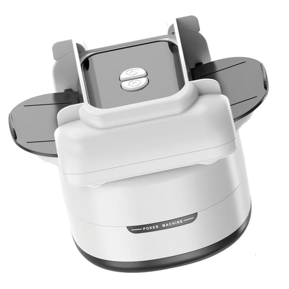 Quiet Operations Card Shufflers Suitable for Various Card Sizes Automatic for 4 Decks Robust Materials