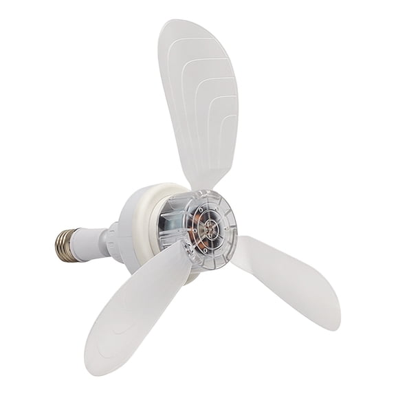 Quiet Operations Fan with 3 Leaves, Adjustable Angle Small Ceiling Fans, for Bedroom, Kitchen, Living Room, Dormitory, Study Small Areas