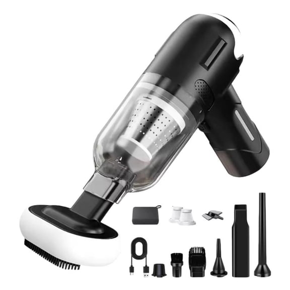 Quiet Portable Handheld Vacuum Cleaner Rechargeable Dust Collector Cleaning Tool