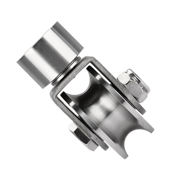 Quiet Pulleys Wheel Roller Pulley Block 360Degree Rotations Excellent Durability Tractions Wheel Roller