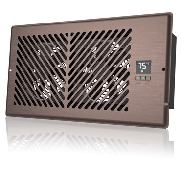 ATOM NEXUS Quiet Register Booster Fan – With Thermostat & Remote Control, HVAC Airflow Booster
