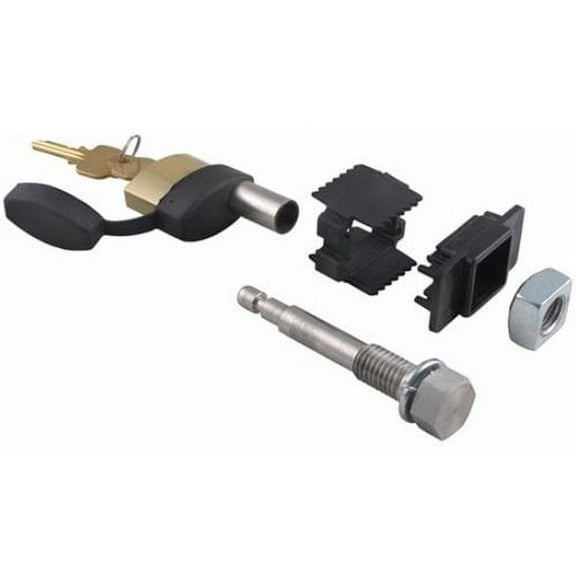 Quiet Ride Locking Tightening Hitch Pin; Anti-Rattle for Receiver Hitches, Bike Racks, or Boat Trailers; Silence the "clanking" noise that occurs while towing (25219)