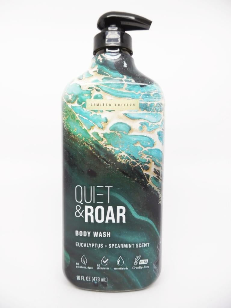 Quiet & Roar Limited Edition Body Wash Eucalyptus + Spearmint 16 fl