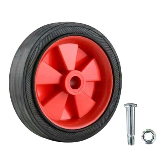 Quiet Rolling 5inch/6inch Air Compressor Wheel Kit None Marking Plastic Design