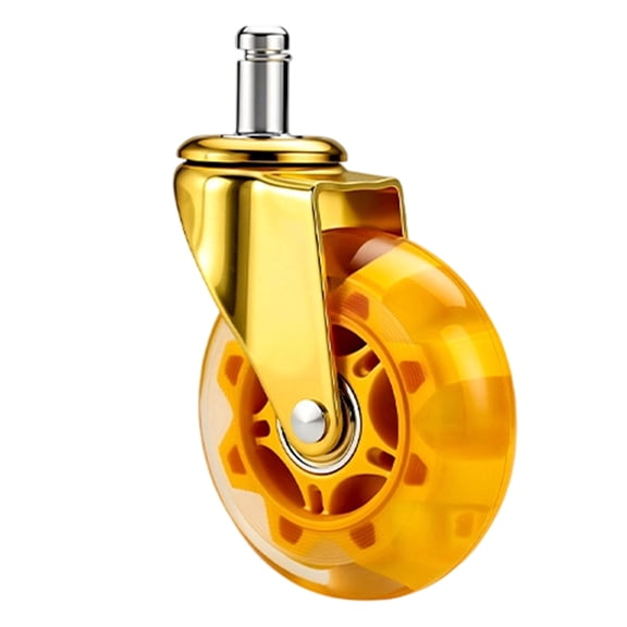 Quiet Rolling Twist Casters for Chairs & Sofas Designs with Large 3 Inch Wheel Easy to Use for Enhances Durability