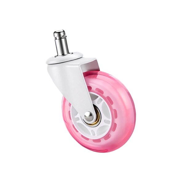 Quiet Rolling Twist Casters for Chairs & Sofas Designs with Large 3 Inch Wheel Easy to Use for Enhances Durability