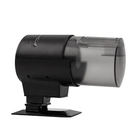 Quiet Rotating Fish Tanks Feeders with Large Capacity Automatic Fish Feeders for Home Aquariums