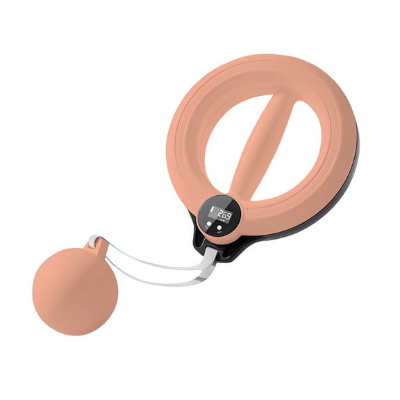 Quiet Rotation PVC Workout Hoop With Intelligent Counting Structure For Home Fitness Use