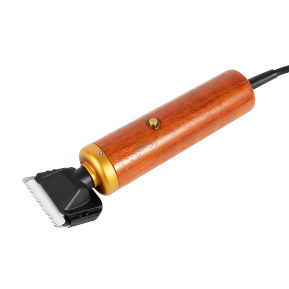 Quiet Sheep Shears  Low Noise, Safe & Durable Wooden Handle Pet Clippers for Long & Short Hair