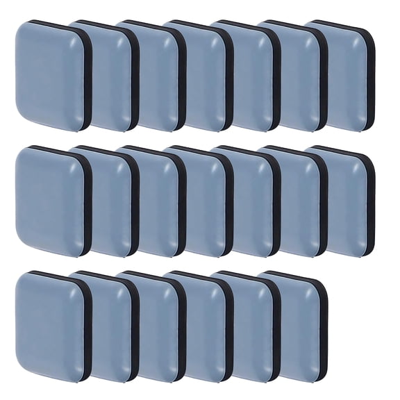 Quiet Slide Square Furniture Floor Protectors Auto Adhesive Not Tear Pad Furniture Leg Covers for Tables & Sofas