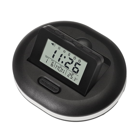 Quiet Stir Clock With Quivering Alarms Multifunctional Display Including Date Week Thermograph Clock Study Essential
