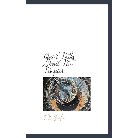 Quiet Talks about the Tempter (Paperback)