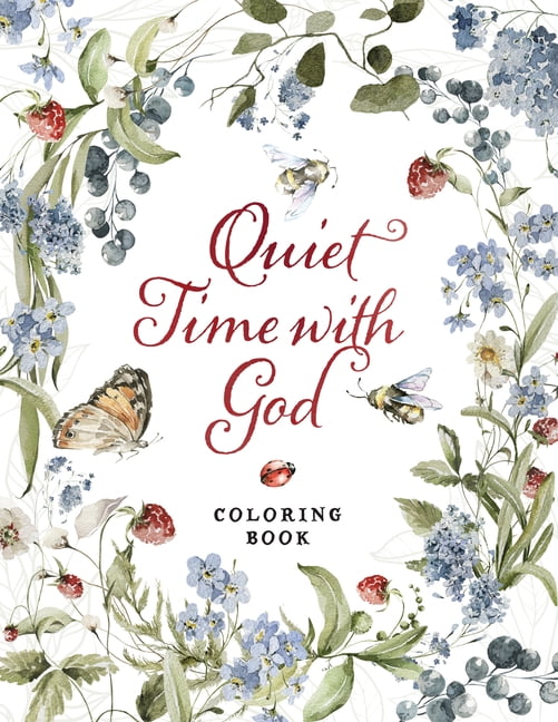 Quiet Time with God: Coloring Book, (Paperback)