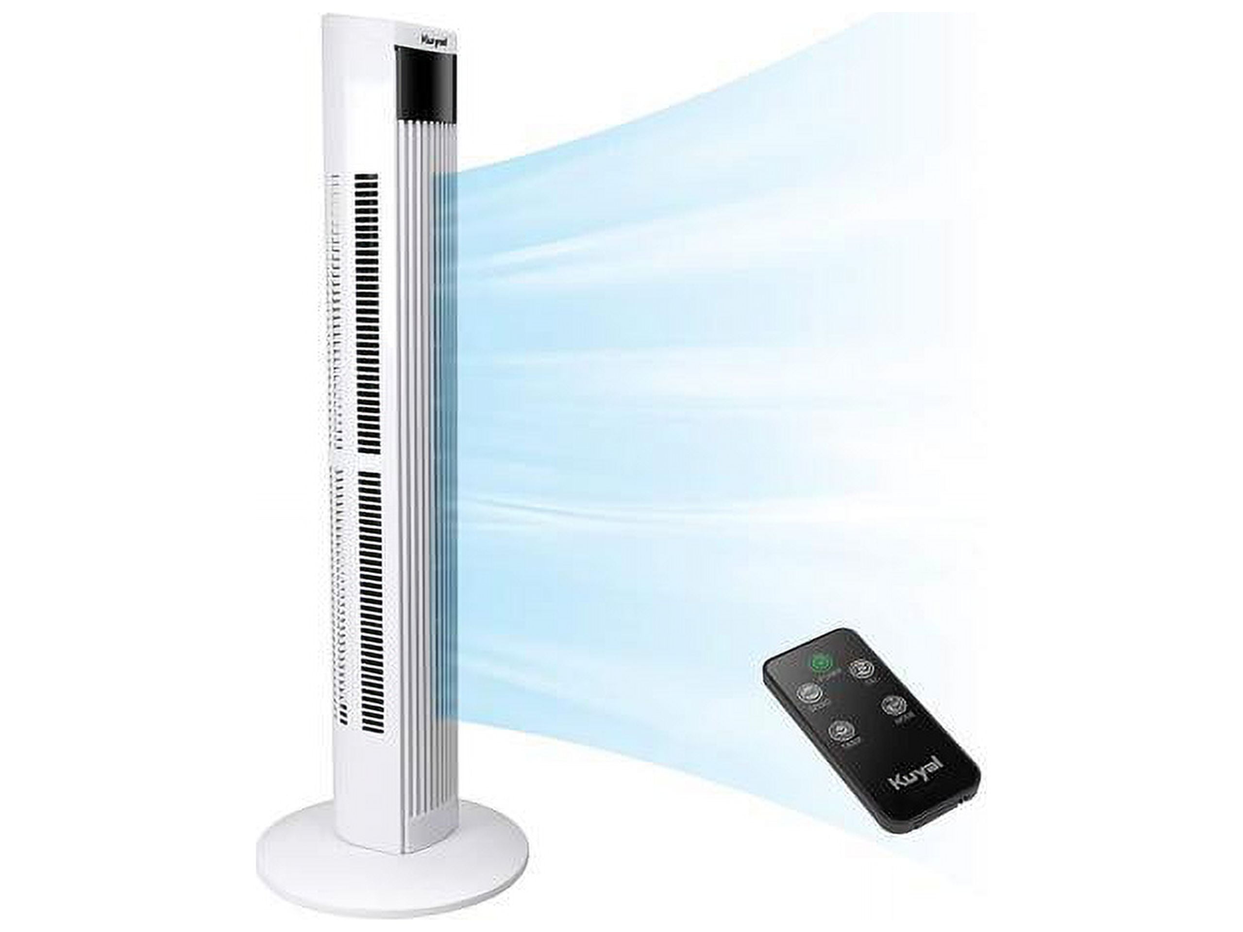 Quiet Tower fan 36" with Remote Control, 96 CM Stand Fan with 4 Speed