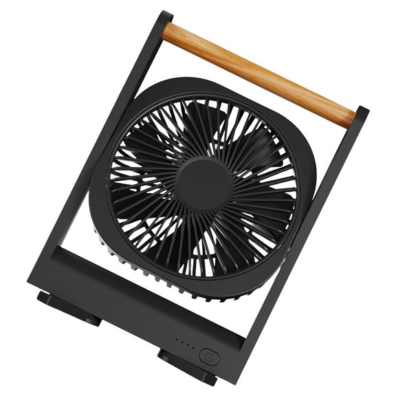 Quiet USB Charging Desktop Fan with Adjustable Speed Rechargeable Fan Suitable for Multifuntional Use in Office or Home