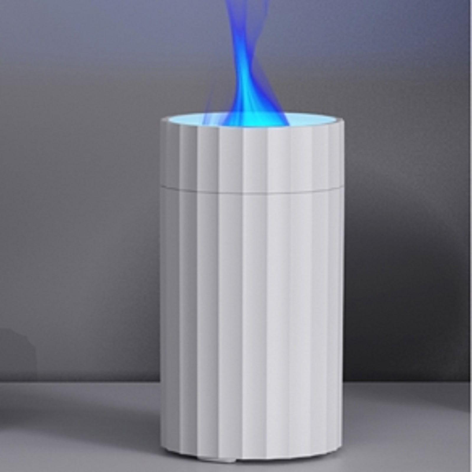 Quiet Ultrasonic Top Fill Humidifier Car Flame Aromatherapy Machine