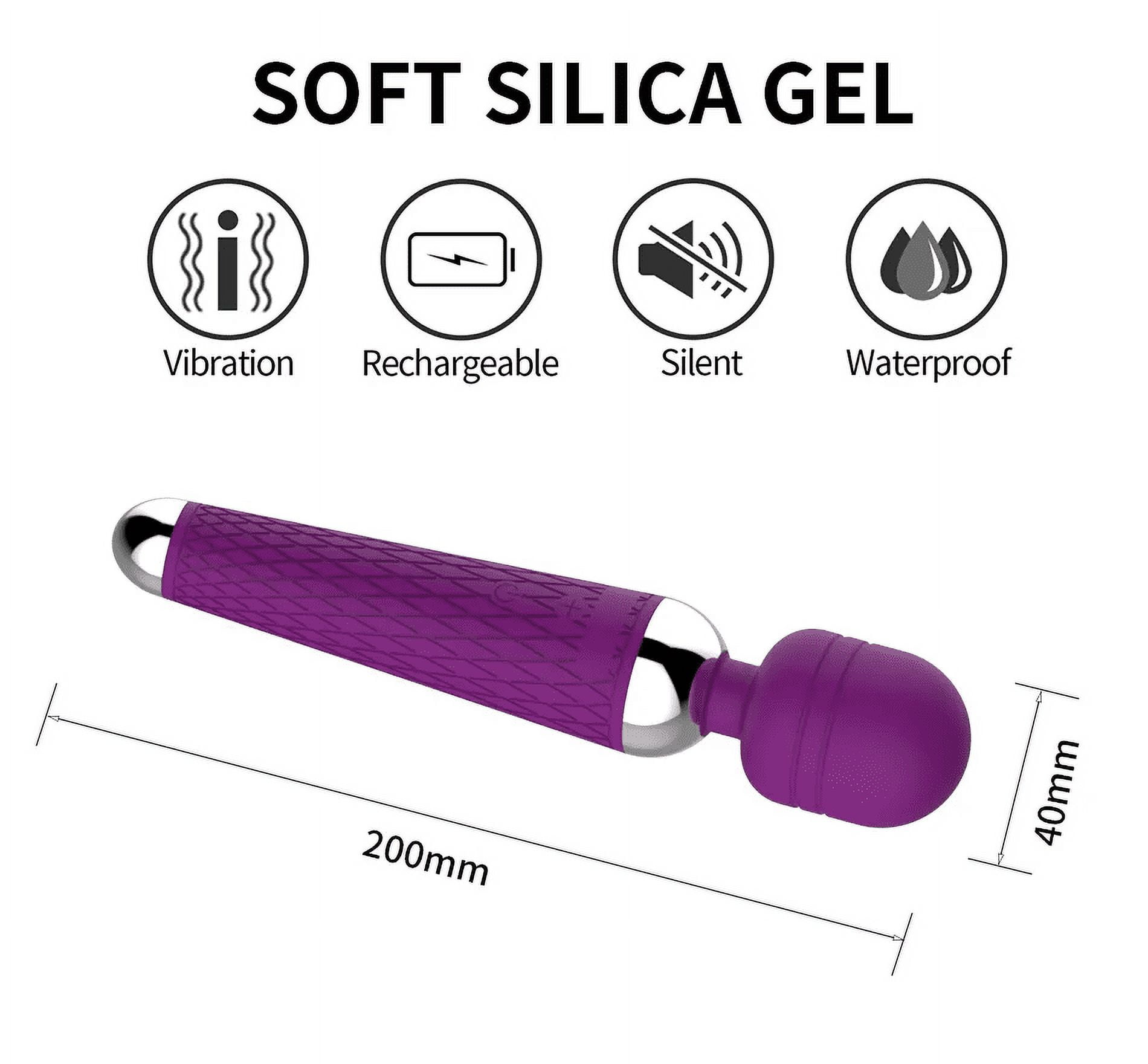 Quiet Wand Sex Massager for Back Neck Deep Massage Shoulder Relaxer Foot  Muscle Sports Recovery Home Powerful Vibrator for Sex Women Men Adult Toy -  Walmart.com