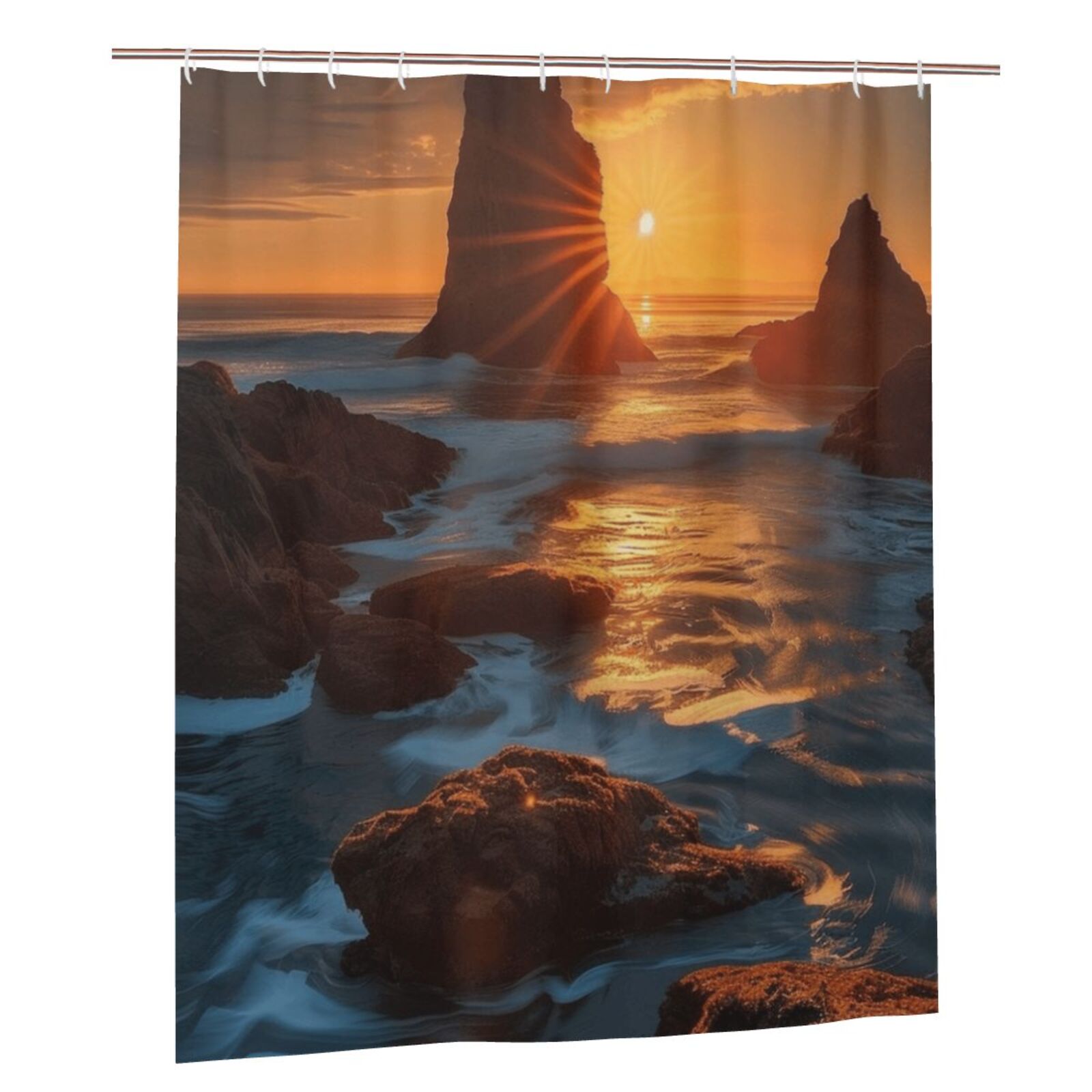 Quiet closeup Shower Curtain Waterproof Shower Curtains for Bathroom