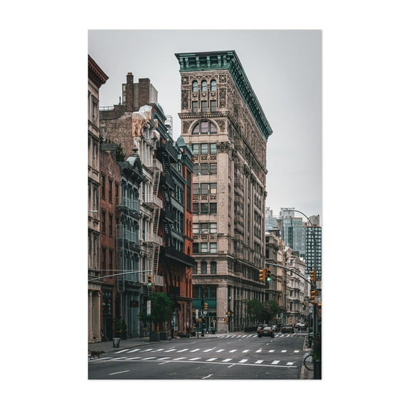 Quiet in Soho 02 - Manhattan New York Photography Unframed Wall Art Print 16 x 24 inches