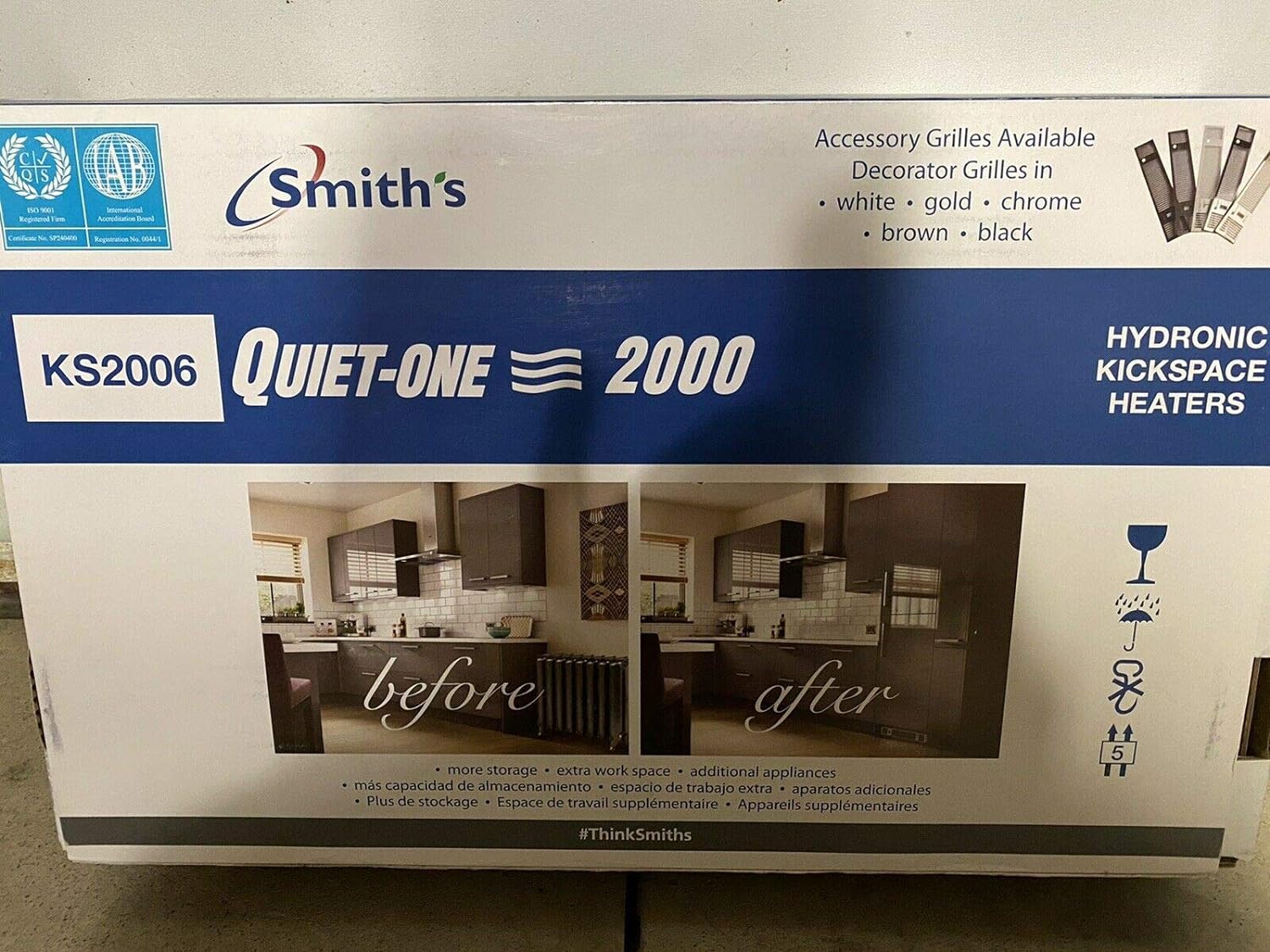 Quietone KS2006 Kickspace Heater