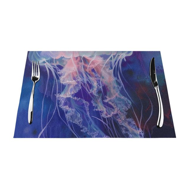  Quiet underwater mat, heatresistant dining table mat, washable PVC