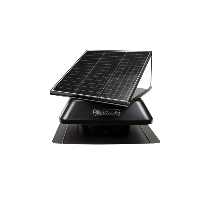 QuietCool 40 Watt Solar Powered Roof Mount Attic Fan