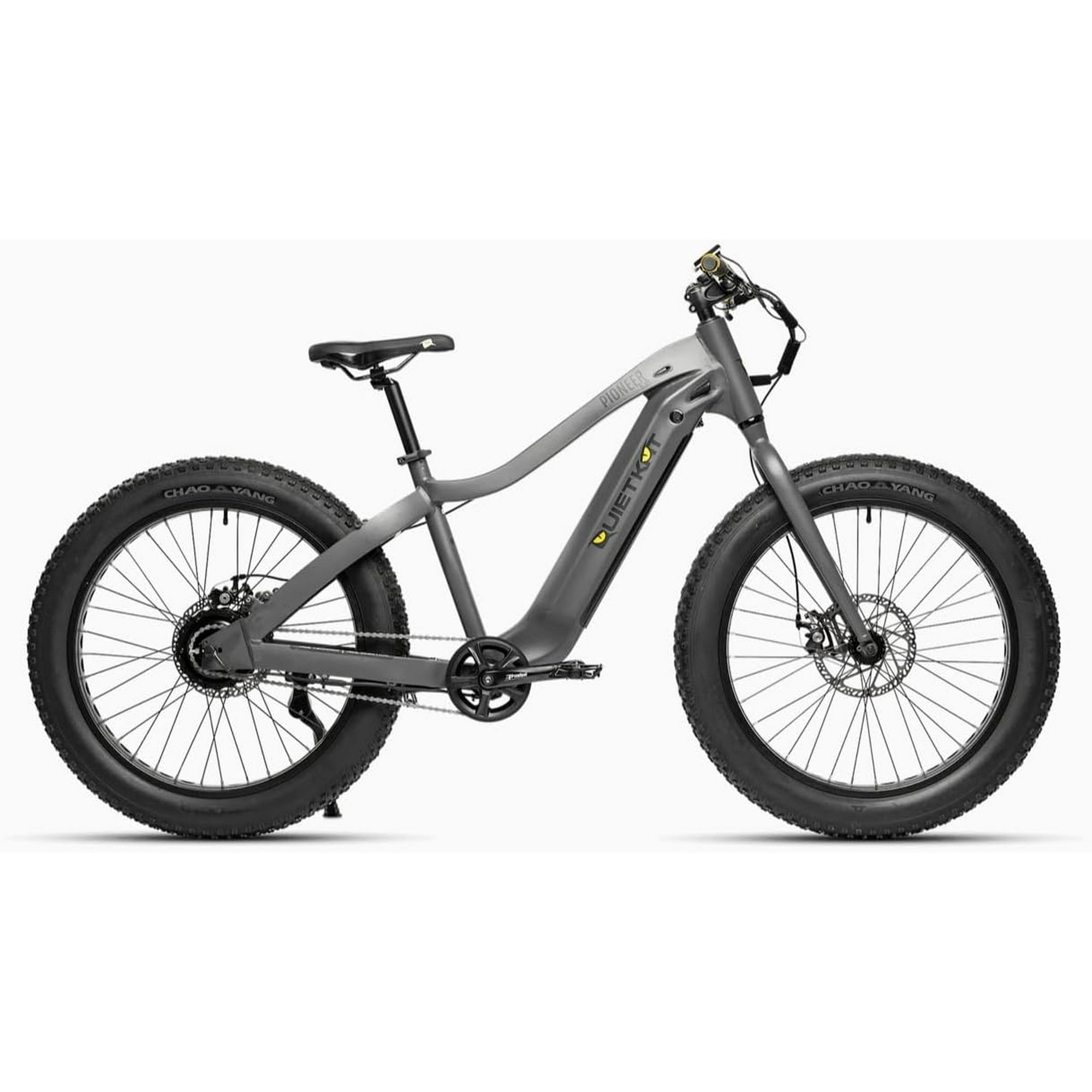 QuietKat Pioneer 750W Medium Electric Mountain Bike Charcoal. Powerful Motor Durable Frame Off Road Capable Walmart