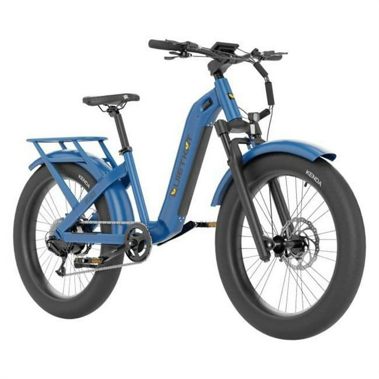 QuietKat Villager Urban E Bike Classic Blue