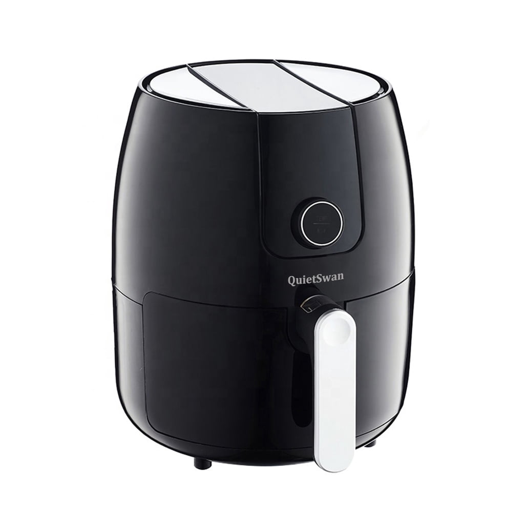 QuietSwan Air fryers, Compact Airfryer for Quick & Easy Meals in Minutes, Black