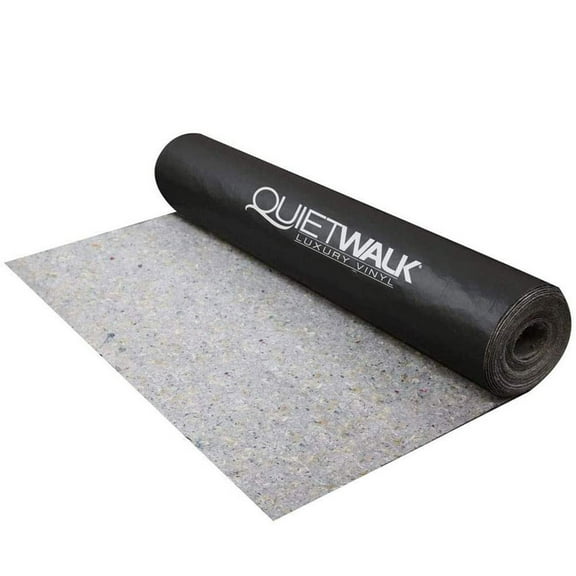 QuietWalk LV 360 Sq ft Acoustical Flooring Underlayment with Vapor Barrier for Luxury Vinyl Flooring
