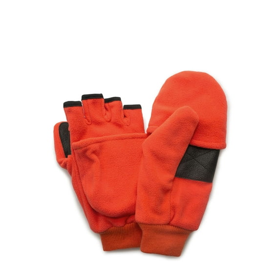 QuietWear Fleece Flip Insulated Mittens