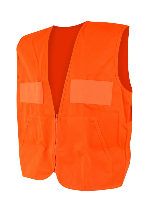 QuietWear Hunting Vest with Game Bag, Blaze