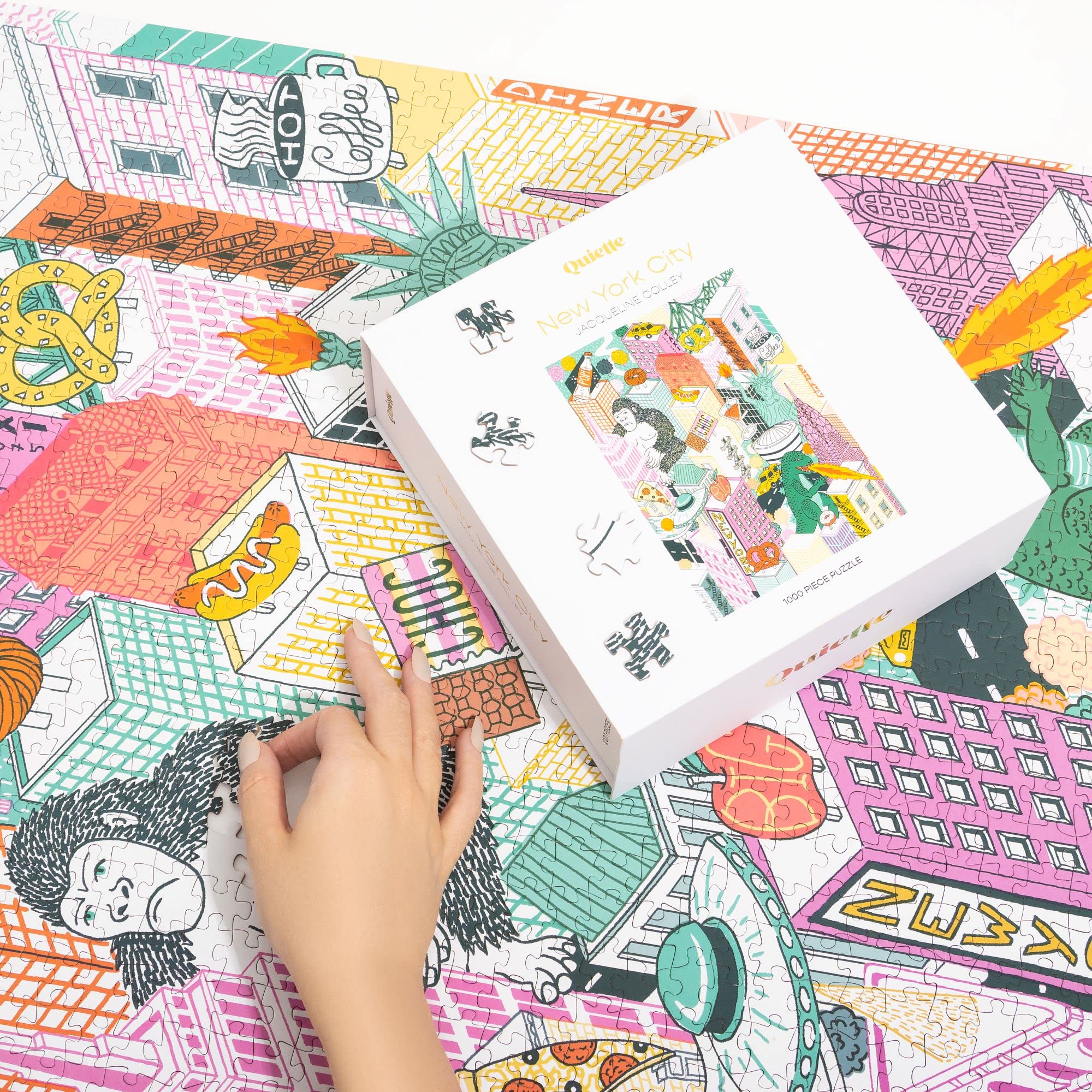 Quiette 1000 Pieces EC36 New York City Luxury Jigsaw Puzzles for