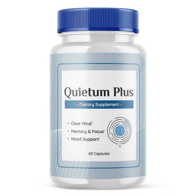 Quietum Plus Tinnitus Relief & Reduced Ear Ringing Pills 60 Capsules ...