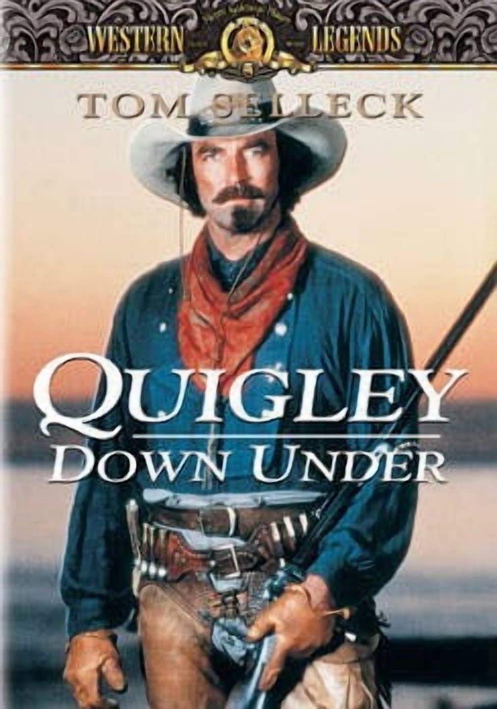 MGM Quigley Down Under Western Movie (DVD) - Starring Alan Rickman