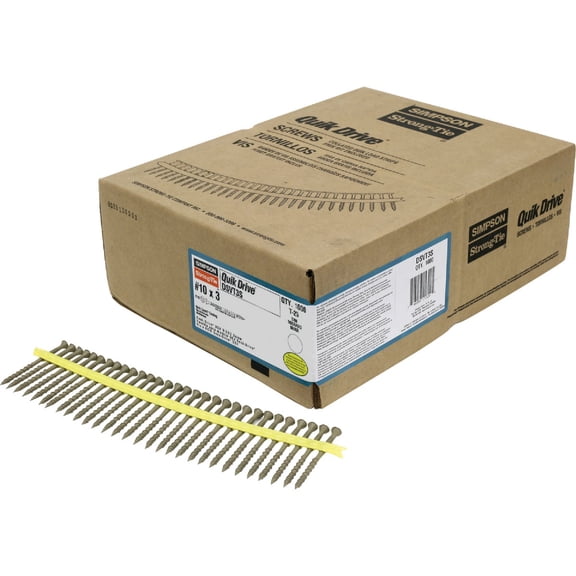 Quik Drive Deck-Drive DSV Collated Deck Screw - Pack of 2