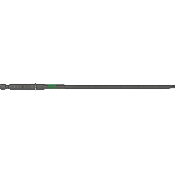 Quik Drive Project Pro T25 6-Lobe Screwdriver Bit - Single Pack Heavy-Duty Construction, Professional Use